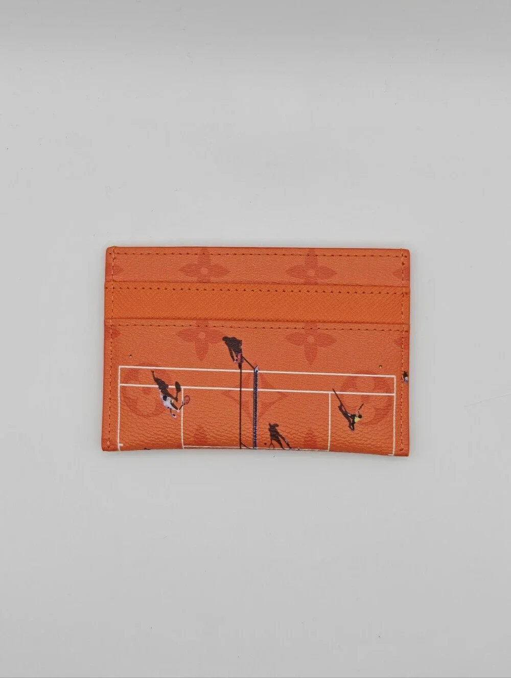 Louis Vuitton Lv Red Brick Tennis Cardholder